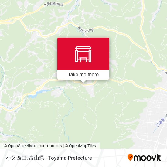 小又西口 map