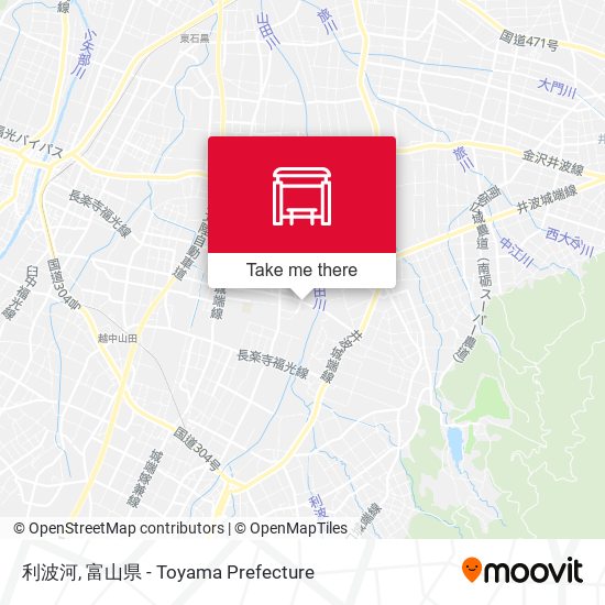 利波河 map