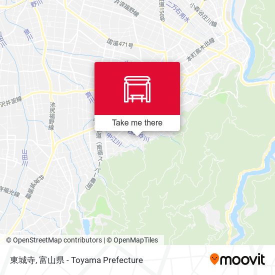 東城寺 map