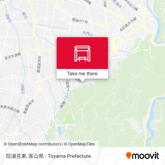 院瀬見東 map