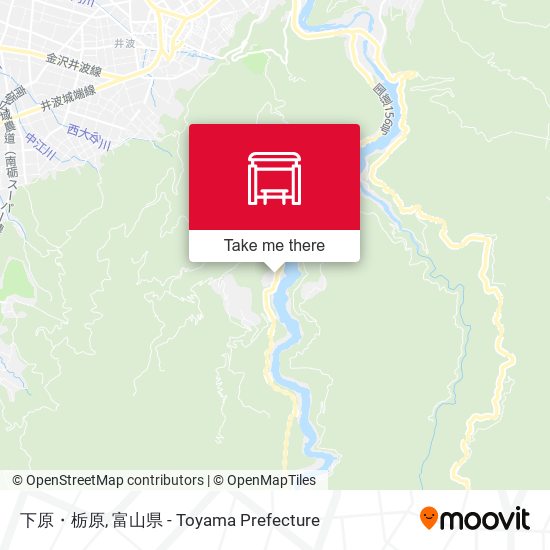 下原・栃原 map