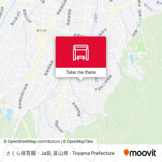 さくら保育園・Ja前 map