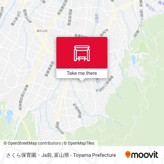 さくら保育園・Ja前 map