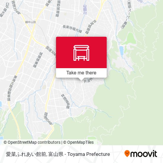 愛菜ふれあい館前 map