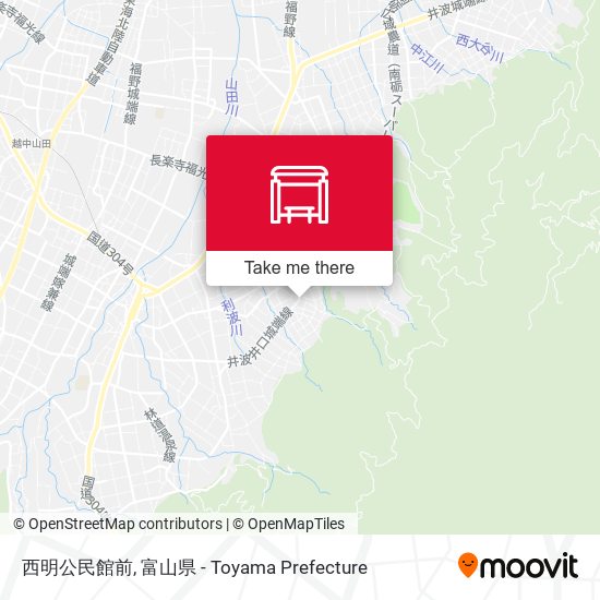 西明公民館前 map
