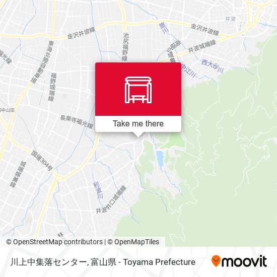川上中集落センター map