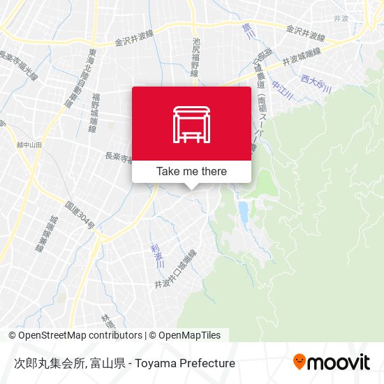 次郎丸集会所 map