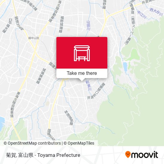 菊賀 map