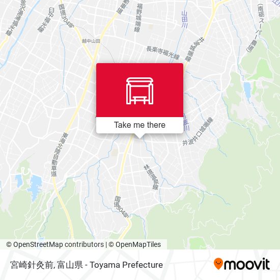 宮崎針灸前 map