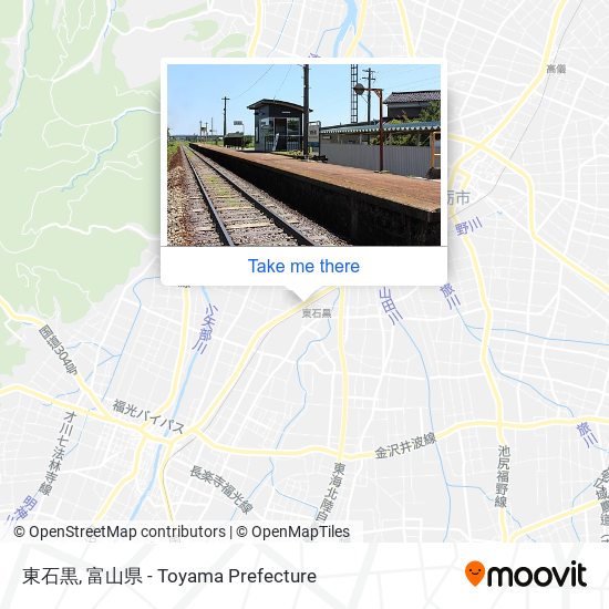 東石黒 map