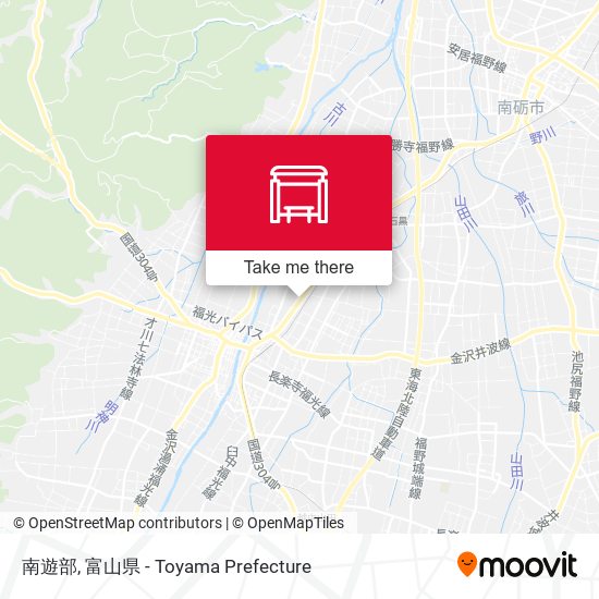 南遊部 map