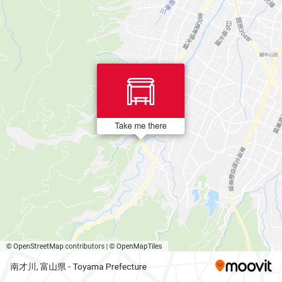 南才川 map