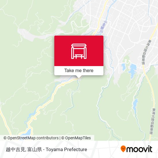 越中吉見 map