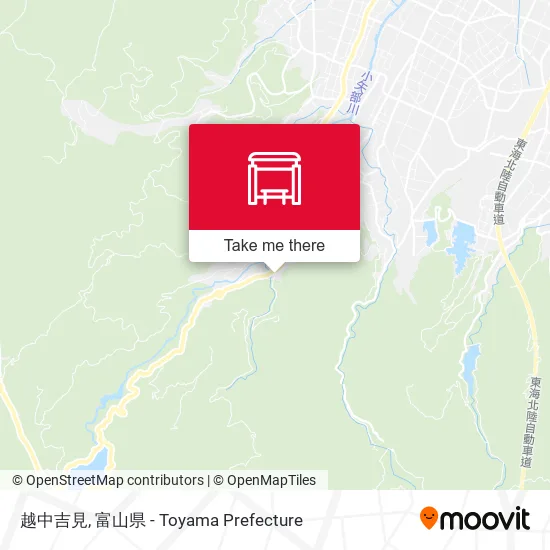 越中吉見 map