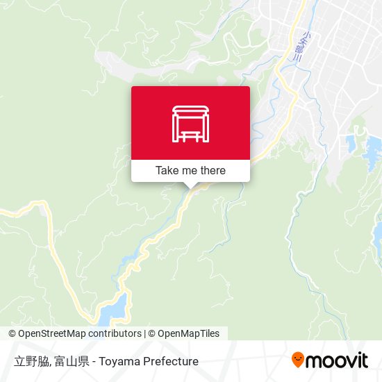 立野脇 map