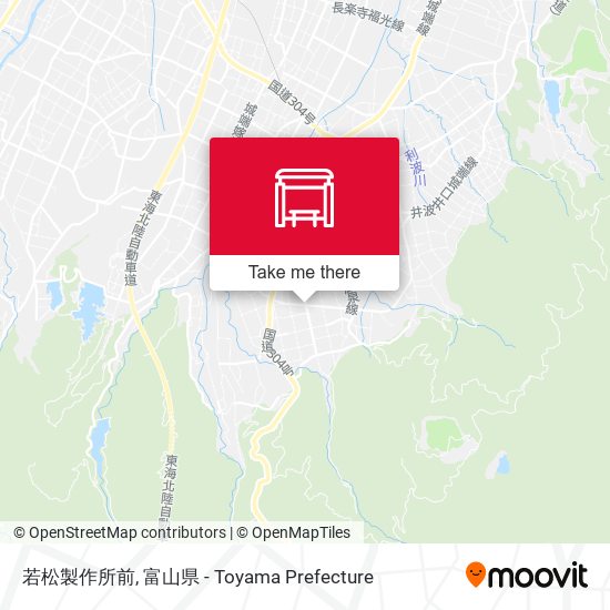 若松製作所前 map