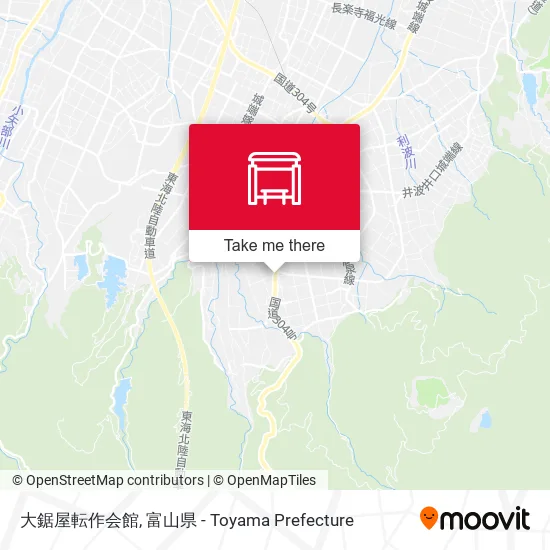 大鋸屋転作会館 map