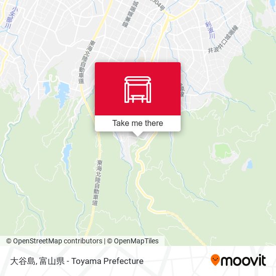 大谷島 map