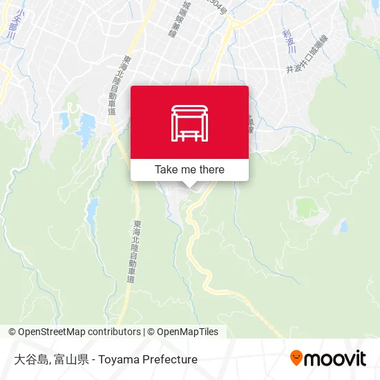 大谷島 map