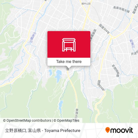 立野原橋口 map