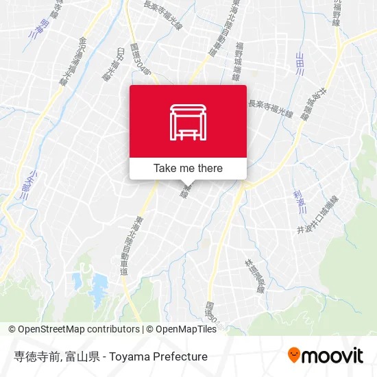 専徳寺前 map