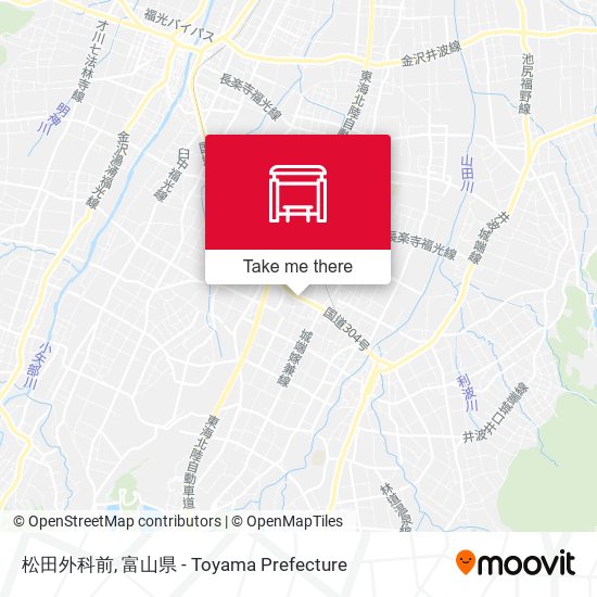松田外科前 map