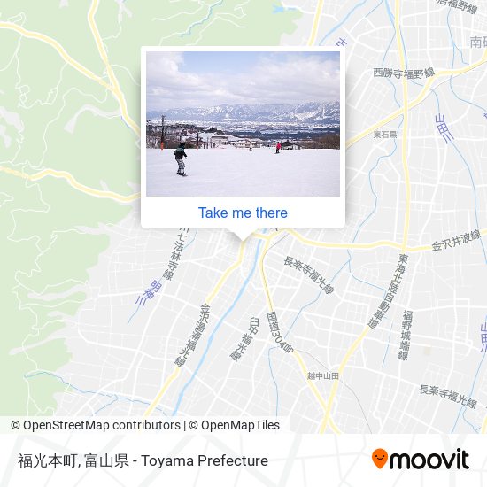 福光本町 map