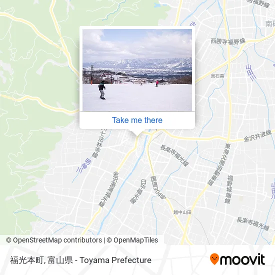 福光本町 map
