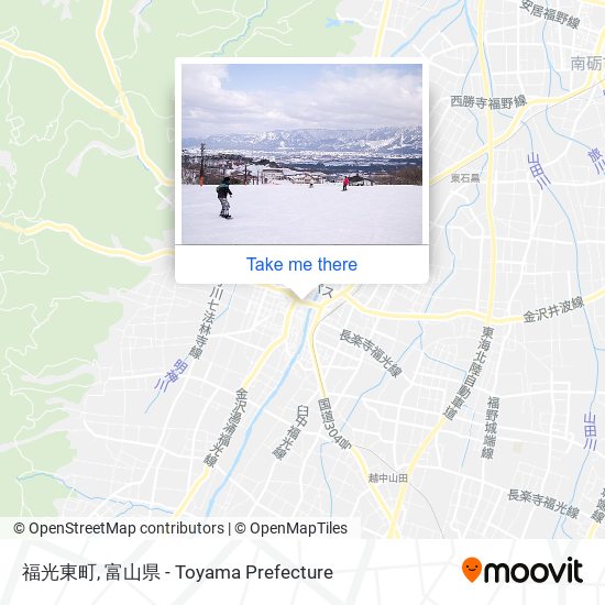 福光東町 map