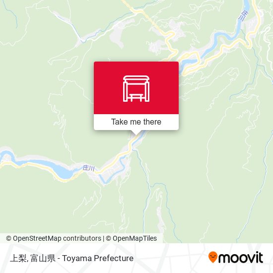 上梨 map