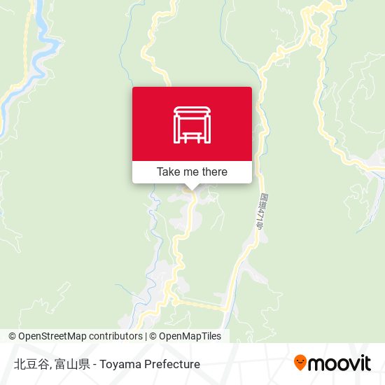 北豆谷 map