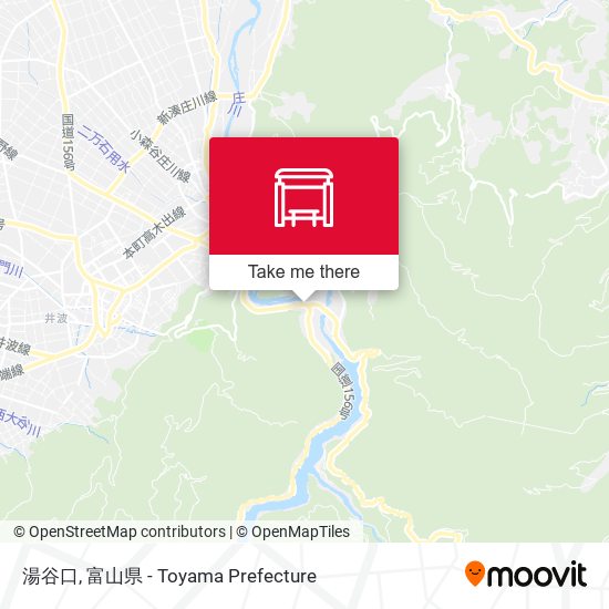 湯谷口 map