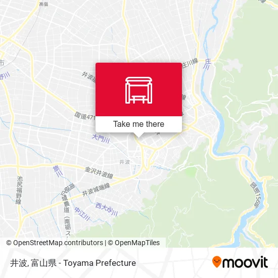 井波 map