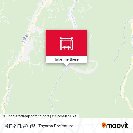 竜口谷口 map