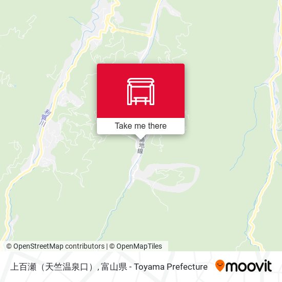 上百瀬（天竺温泉口） map