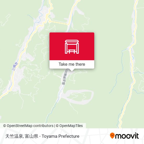 天竺温泉 map