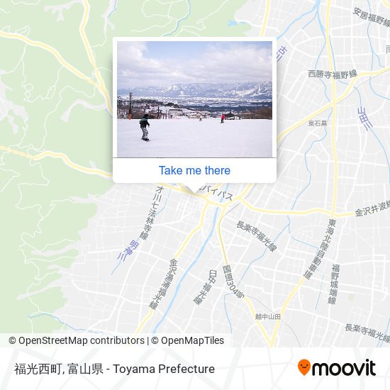福光西町 map