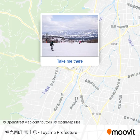 福光西町 map