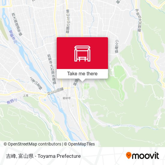 吉峰 map