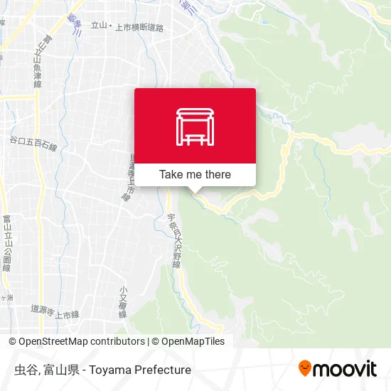 虫谷 map