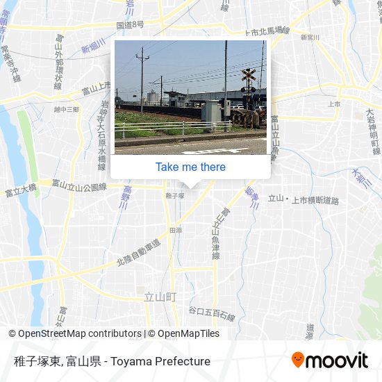 稚子塚東 map