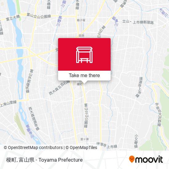 榎町 map