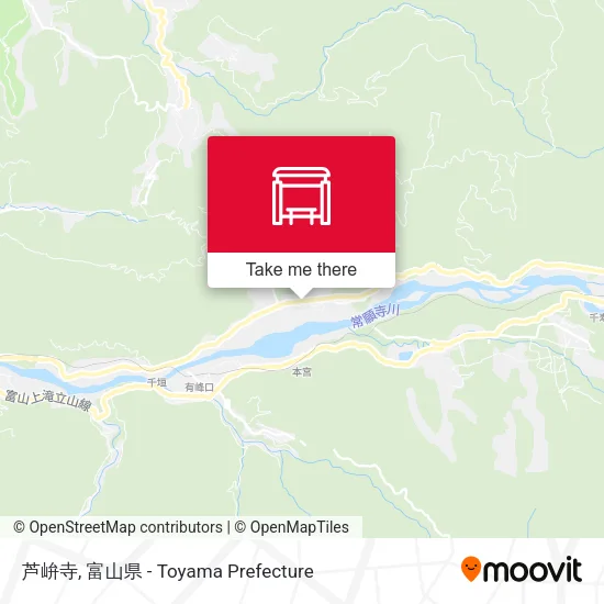 芦峅寺 map
