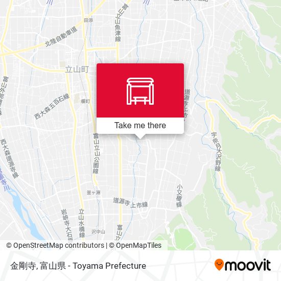 金剛寺 map