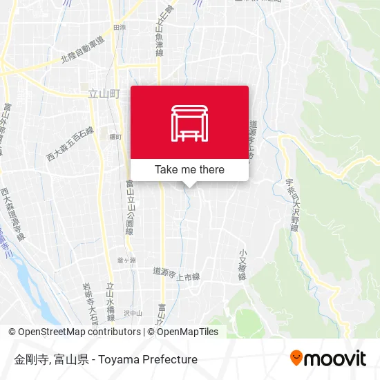 金剛寺 map