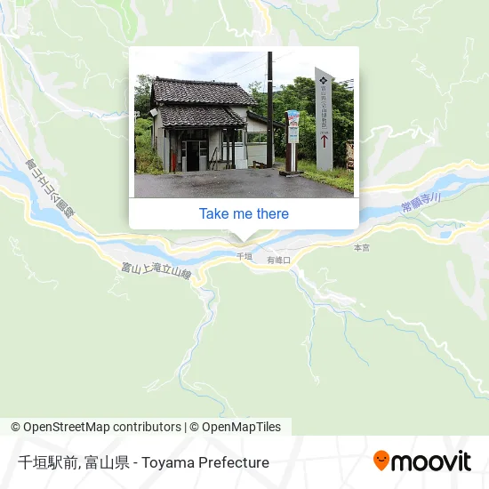 千垣駅前 map
