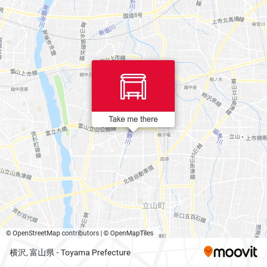 横沢 map