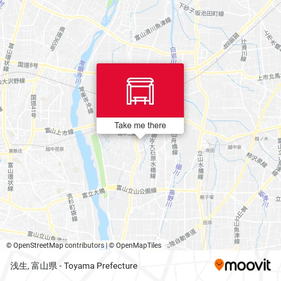 浅生 map