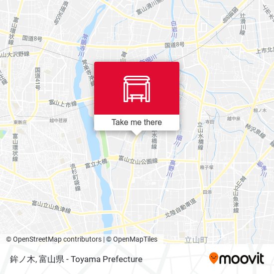 鉾ノ木 map