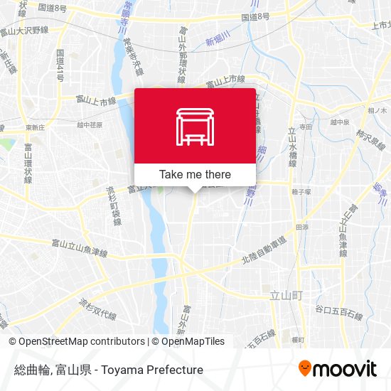 総曲輪 map